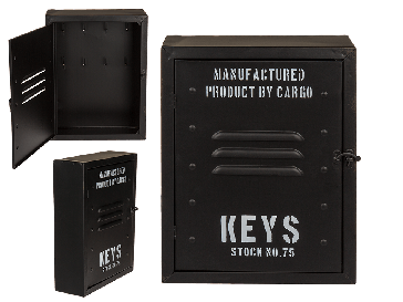 Metal key box
