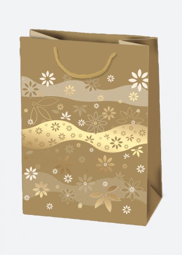 Darčeková taška vzorovaná 23x32x11 cm