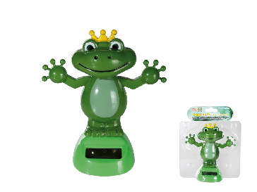 Movable Frog with crown