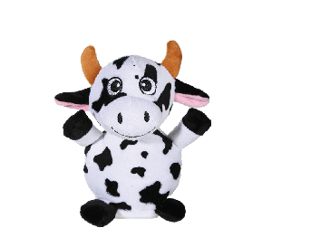 Plush cow with record & repeat function