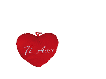 Red plush heart