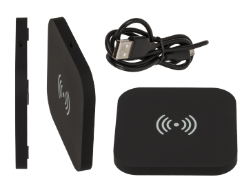 Black Wireless Charger for micro USB