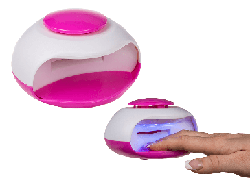 Nail dryer with UV light