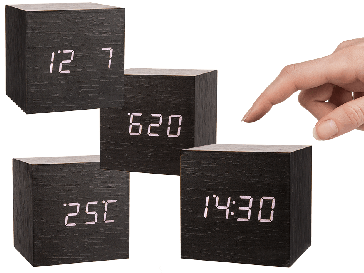 Plastic digital clock