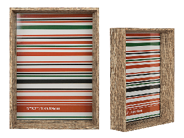 Wooden photo frame