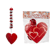 Papírová dekorace srdce