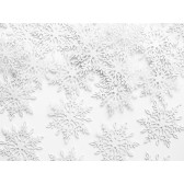 Konfety sněhové vločky 3,1 x 3,6 cm