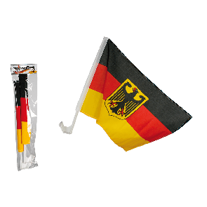 German car flag with Federal Eagle