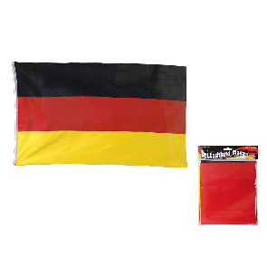 Germany flag with metal rings
