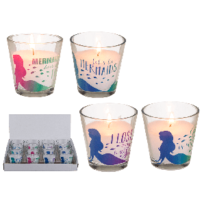 Candle in glass