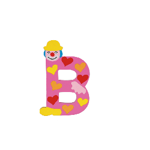 Wooden Letter B