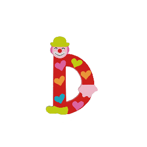 Wooden Letter D