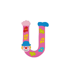 Wooden Letter U