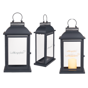Metall lantern Lieblingsplatz
