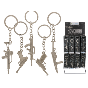 Metal keyring