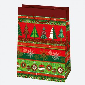 Vánoční dárková taška 29 x 40 x 12 cm, 5 druhů
