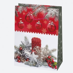 Vánoční dárková taška XL 34,5 x 48 x 13 cm, 5 druhů