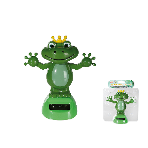 Movable Frog with crown