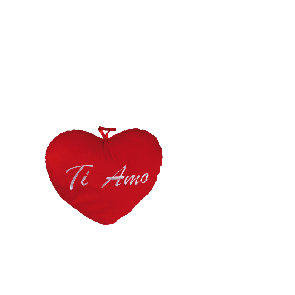 Red plush heart