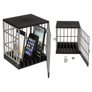 Black/grey coloured Mobile Phone Jail