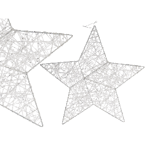 Vánoční třpytivá hvězda 30 cm