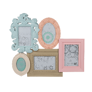 Plastic picture frame