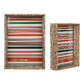 Wooden photo frame