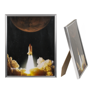 Silver wooden frame