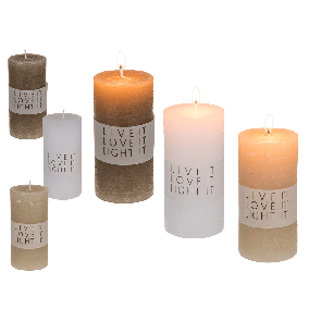 Pillar candle