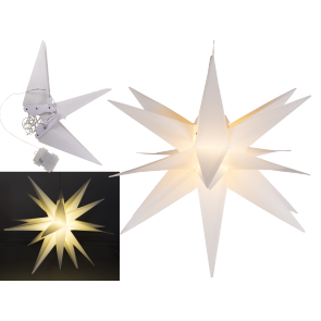 Foldable LED star