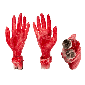 Plastic horror hand