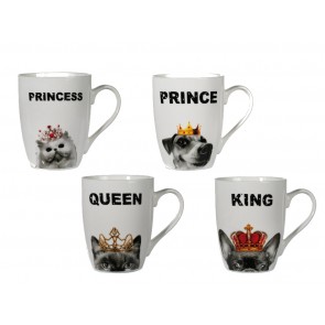 Porcelánový hrnček Royal Cats & Dogs