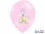Mix silných balónů růžový sloník 30cm, 50ks